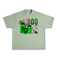 Oil Green boo drink Urban Heavy Tee - CowhideDigitalArt