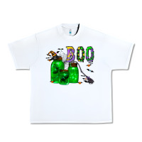 White boo drink Urban Heavy Tee - CowhideDigitalArt