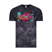 Cloud Black small business mama Vintage Tee - Zillion Design Studio