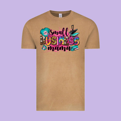 Small Business Mama Vintage Tee Designed By Zillion Design Studio