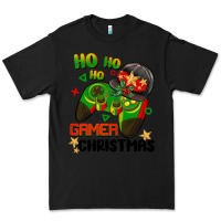Black ho ho ho gamer Christmas Premium Tee - BarkalooDesign