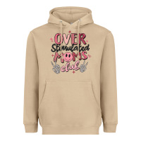 Mushroom over stimulated moms club Heavyweight Hoodie - MaliasSmallBusiness