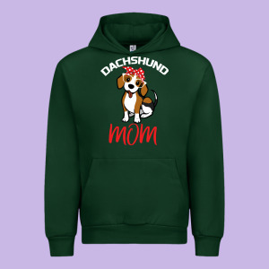 Dachshund Mom Urban Hoodie Designed By Bettercallsaul