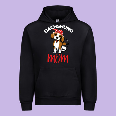 Dachshund Mom Urban Hoodie Designed By Bettercallsaul