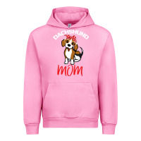 Fuchsia Pink Dachshund Mom Urban Hoodie - Bettercallsaul