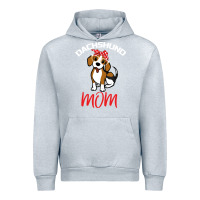 Heather Grey Dachshund Mom Urban Hoodie - Bettercallsaul