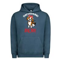 Pigment Midnight Navy Dachshund Mom Urban Hoodie - Bettercallsaul