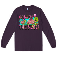 Plum go with the flow Long Sleeve Tee - AdoDesignShop