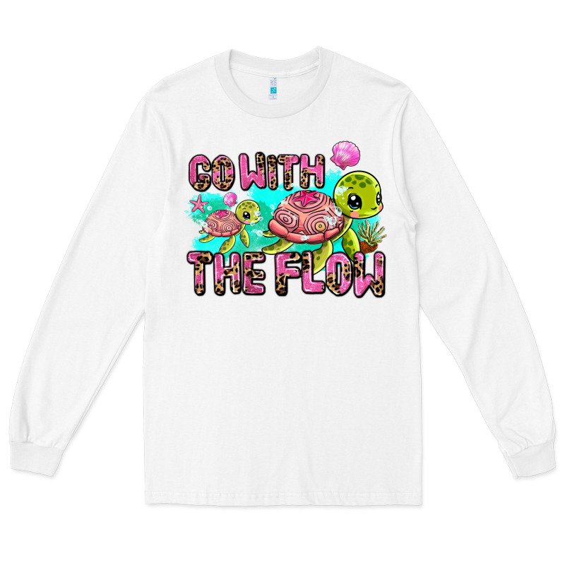 Go With The Flow Long Sleeve Tee by AdoDesignShop | Teevron