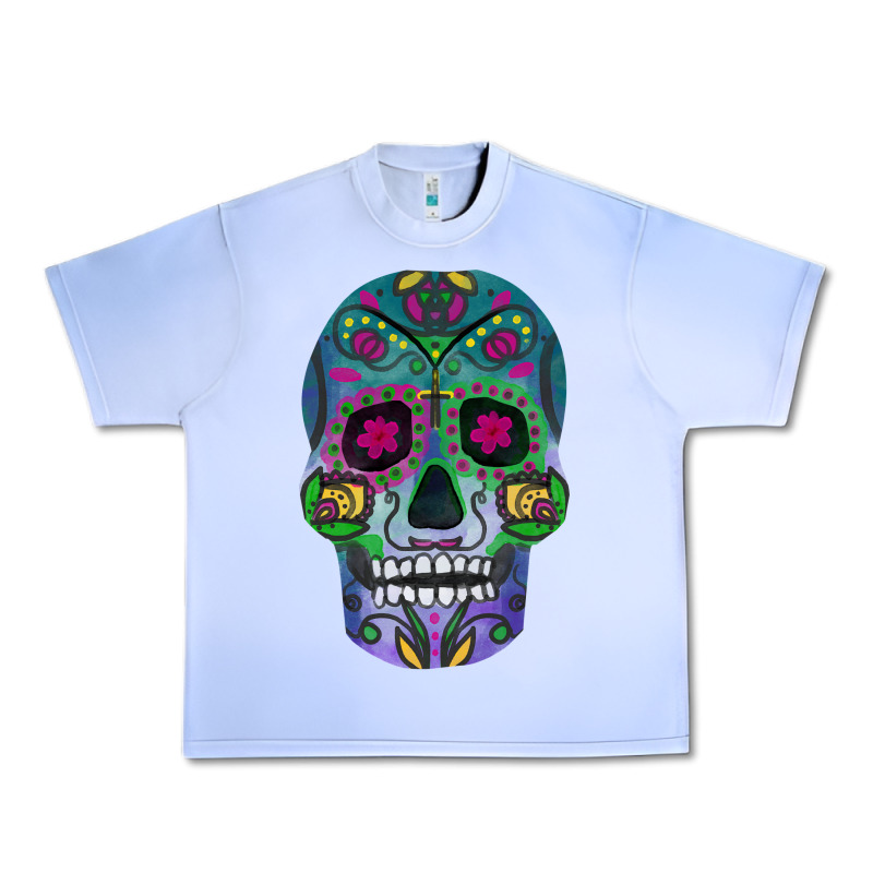 Sugar Skull Urban Heavy Tee by FaDigitalArtStudio | Teevron