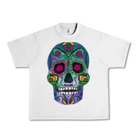 Lunar Rock sugar skull Urban Heavy Tee - FaDigitalArtStudio
