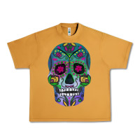 Peanut Butter sugar skull Urban Heavy Tee - FaDigitalArtStudio