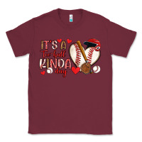 Burgundy it s a tee ball kinda day baseball Classic Tee - Artiststas