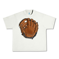 Pistachio baseball glove Urban Heavy Tee - BarkalooDesign