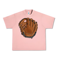 Salmon baseball glove Urban Heavy Tee - BarkalooDesign