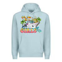 Blue Mist oh ship it's a girls trip Premium Hoodie - LillyAllenDesigns