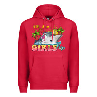 Cardinal oh ship it's a girls trip Premium Hoodie - LillyAllenDesigns