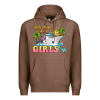 Chestnut oh ship it's a girls trip Premium Hoodie - LillyAllenDesigns
