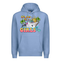 Colony Blue oh ship it's a girls trip Premium Hoodie - LillyAllenDesigns