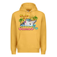 Mustard oh ship it's a girls trip Premium Hoodie - LillyAllenDesigns