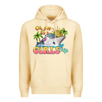Pina Colada oh ship it's a girls trip Premium Hoodie - LillyAllenDesigns