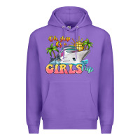 Purple oh ship it's a girls trip Premium Hoodie - LillyAllenDesigns