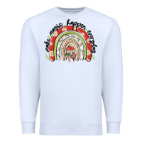 White make magic happen everyday Premium Sweatshirt - MaliasSmallBusiness