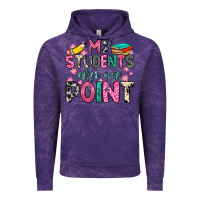 Cloud Purple my students are on point Vintage Hoodie - Zillion Design Studio
