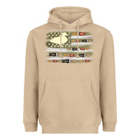 Mushroom duck hunter flag Heavyweight Hoodie - MaliasSmallBusiness
