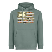 Sage duck hunter flag Heavyweight Hoodie - MaliasSmallBusiness