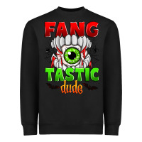 Black fang tastic dude Heavyweight Sweatshirt - Zillion Design Studio
