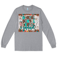 Heather Grey dental squad Long Sleeve Tee - JahusDesignShop