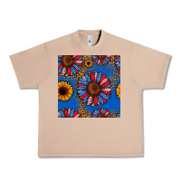 Burro usa sunflowers seamless pattern Urban Heavy Tee - HRA Design Shop
