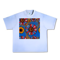 Grape Ice usa sunflowers seamless pattern Urban Heavy Tee - HRA Design Shop
