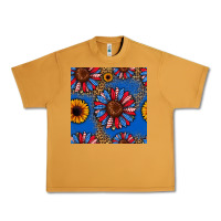 Peanut Butter usa sunflowers seamless pattern Urban Heavy Tee - HRA Design Shop