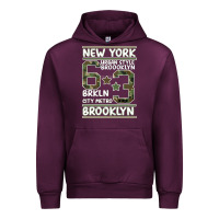 Mauve Wine Newyork Brooklyn Urban Hoodie - Bettercallsaul