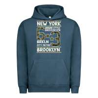 Pigment Midnight Navy Newyork Brooklyn Urban Hoodie - Bettercallsaul