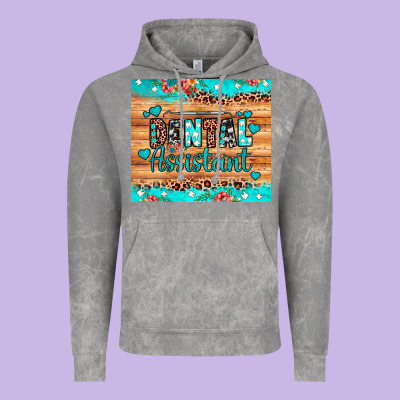 Dental Assistant Vintage Hoodie Designed By Jahusdesignshop