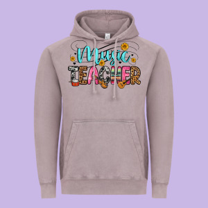 Music Teacher Vintage Hoodie Designed By Zillion Design Studio