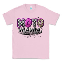 Bubblegum Pink moto mama Classic Tee - Artiststas