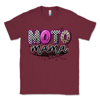 Burgundy moto mama Classic Tee - Artiststas