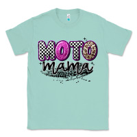 Seafoam moto mama Classic Tee - Artiststas