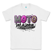 White moto mama Classic Tee - Artiststas