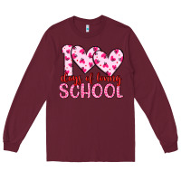 100 Days Of Loving School Long Sleeve Tee | Teevron