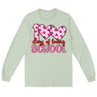 Matcha 100 days of loving school Long Sleeve Tee - Artiststas