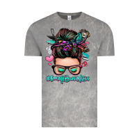 Cloud Rock small business messy bun Vintage Tee - Zillion Design Studio