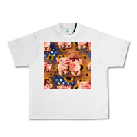 Lunar Rock american pigs seamless pattern Urban Heavy Tee - HRA Design Shop