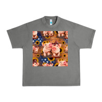 Tornado american pigs seamless pattern Urban Heavy Tee - HRA Design Shop