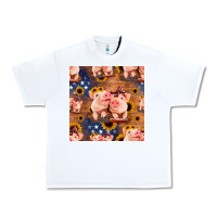 White american pigs seamless pattern Urban Heavy Tee - HRA Design Shop