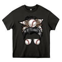 Asphalt baseball mom Heavy Core Tee - RacoonDesign
